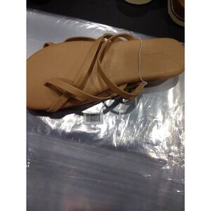 Cushionaire Women's Celina Flip Flop Sandal with Memory Foam Nude 8.5